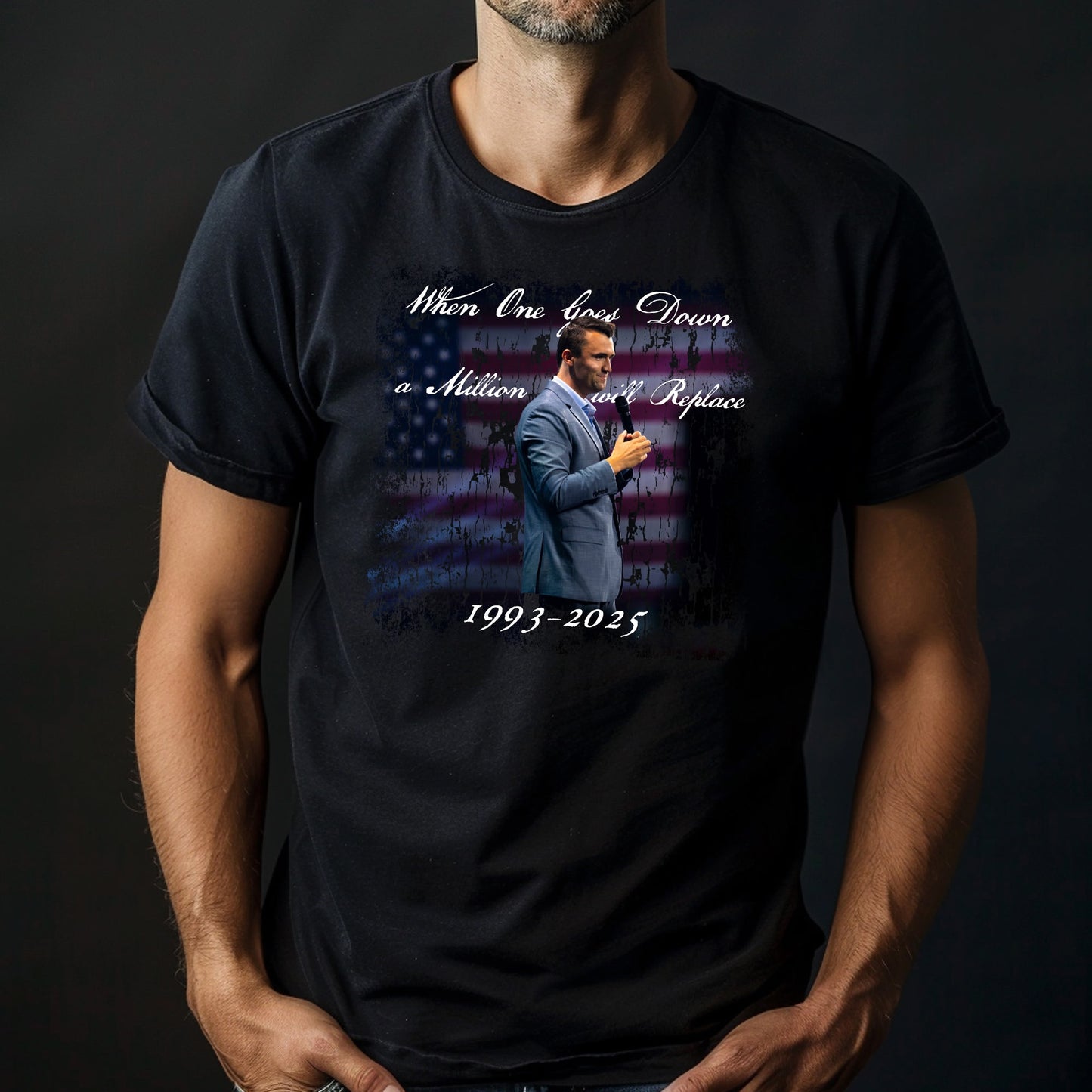 Charlie Kirk remembrance tee