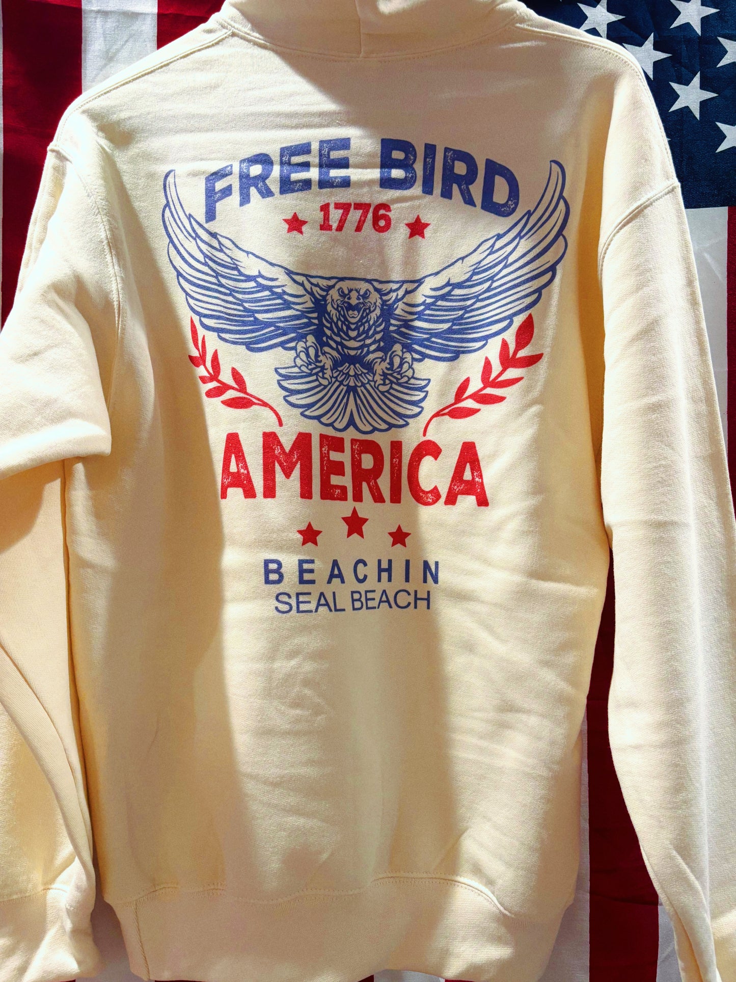 FREE BIRD HOODIE BEACHIN SEAL BEACH