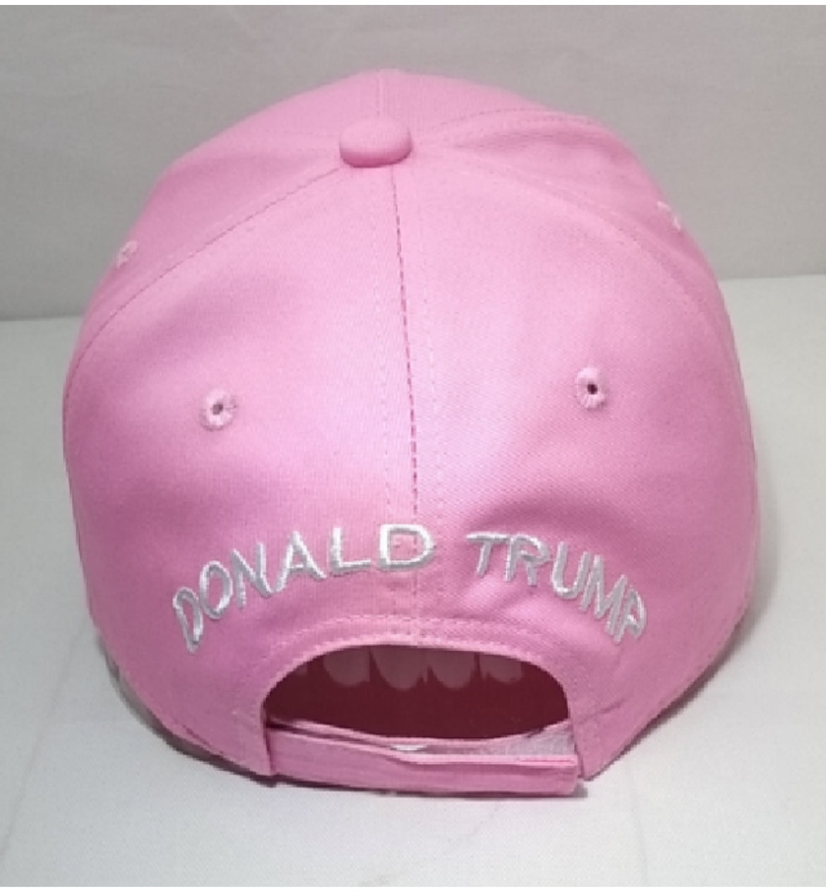 LATINA FOR TRUMP solid pink hat