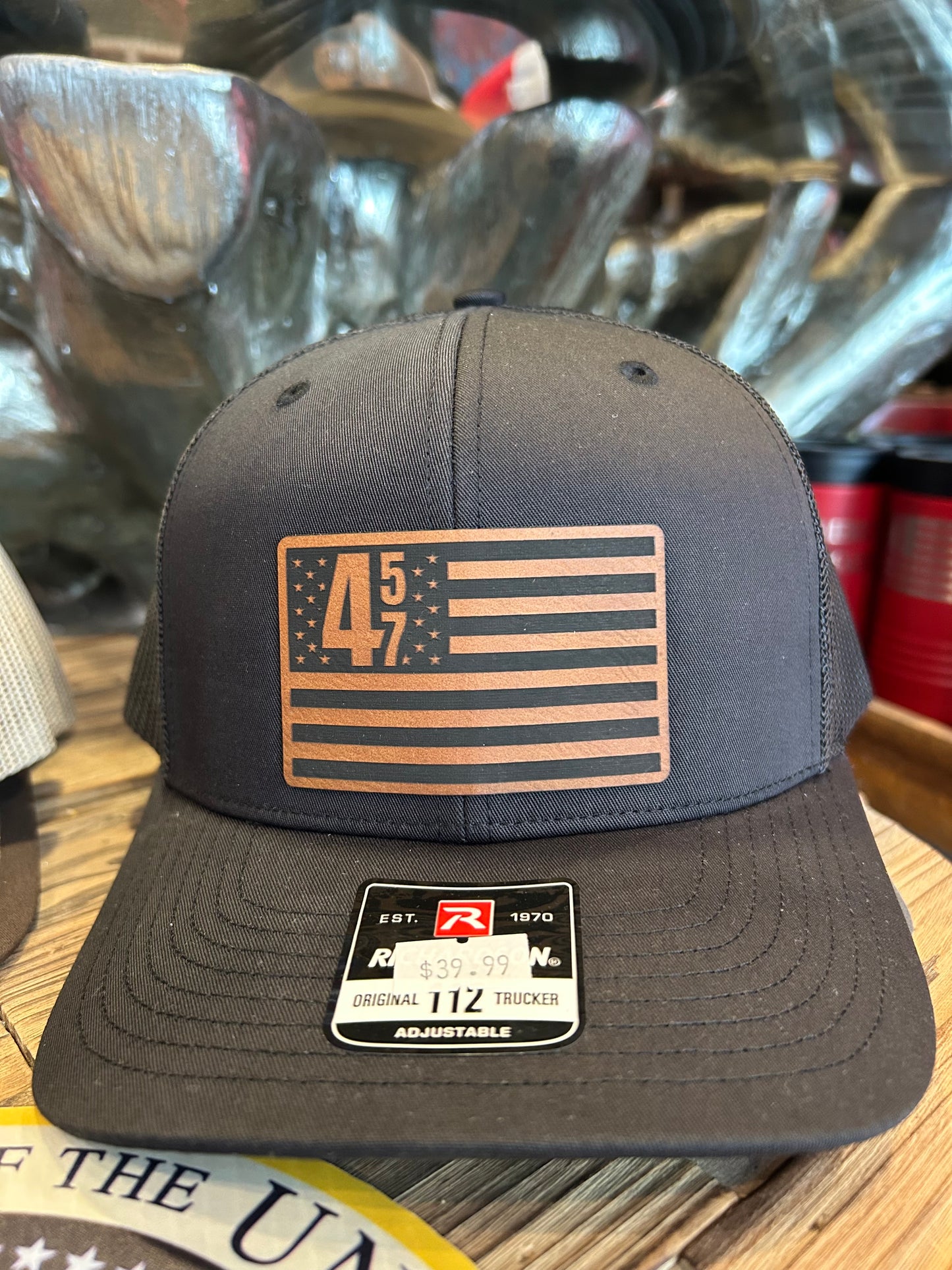 45 47 FLAG snap back cap