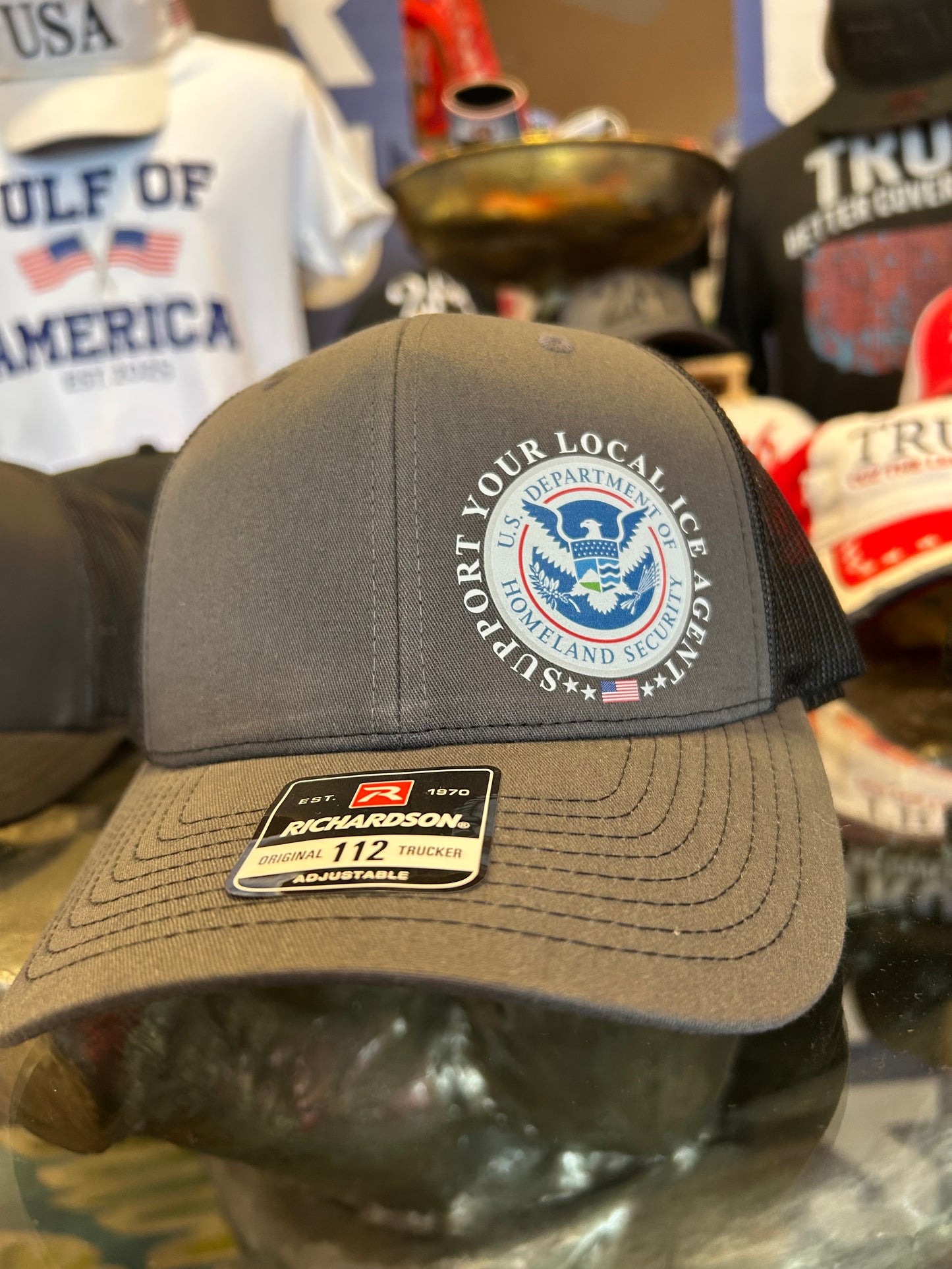 ICE AGENT supporter cap
