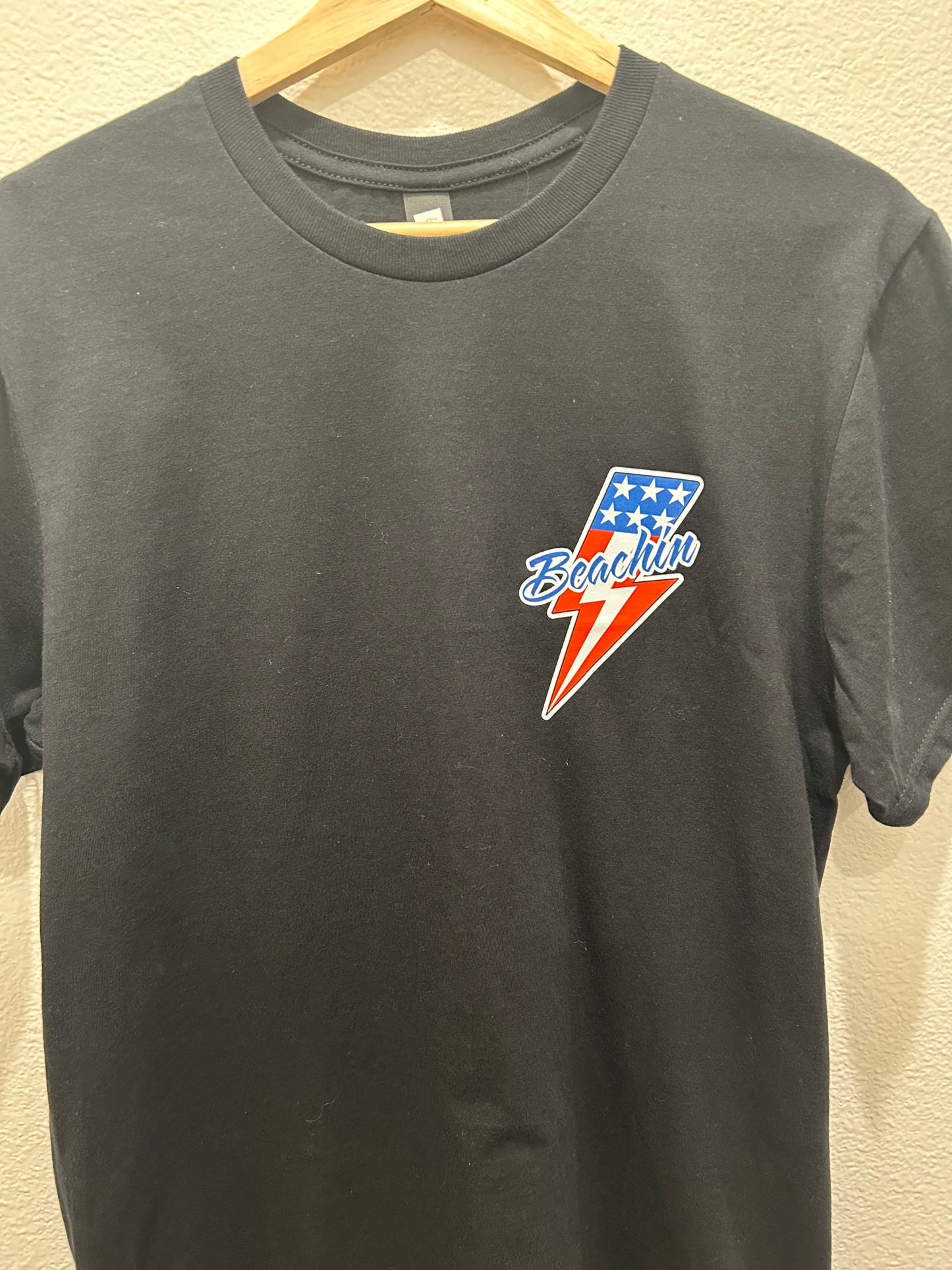 America Beachin Bolt tee