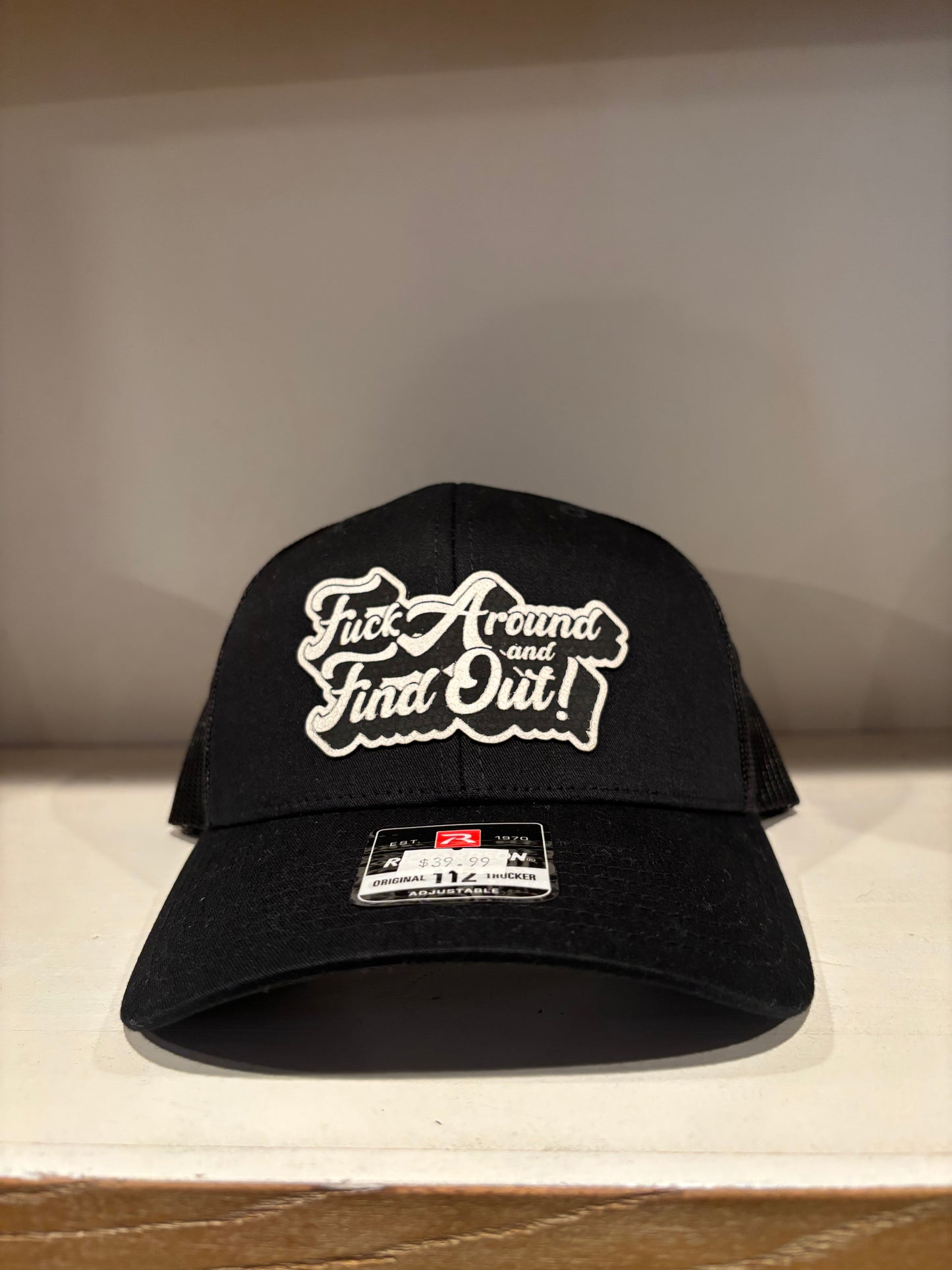 F*CK AROUND AND FIND OUT PATCH HAT