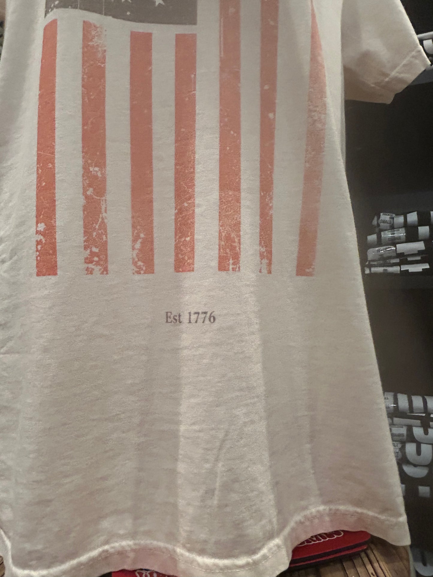 250 America Flag tee