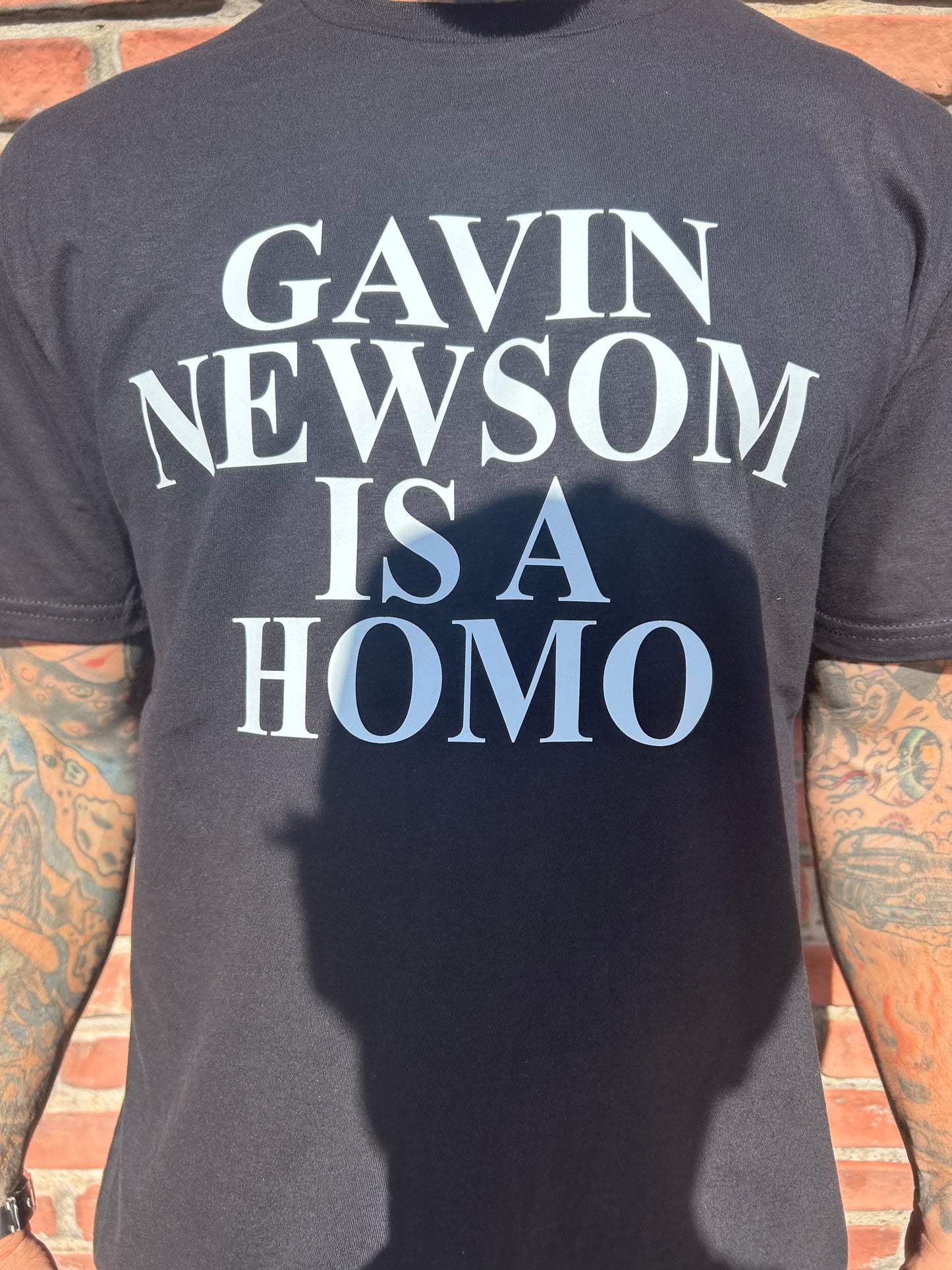 Gavin News0m is a h0m0 tee