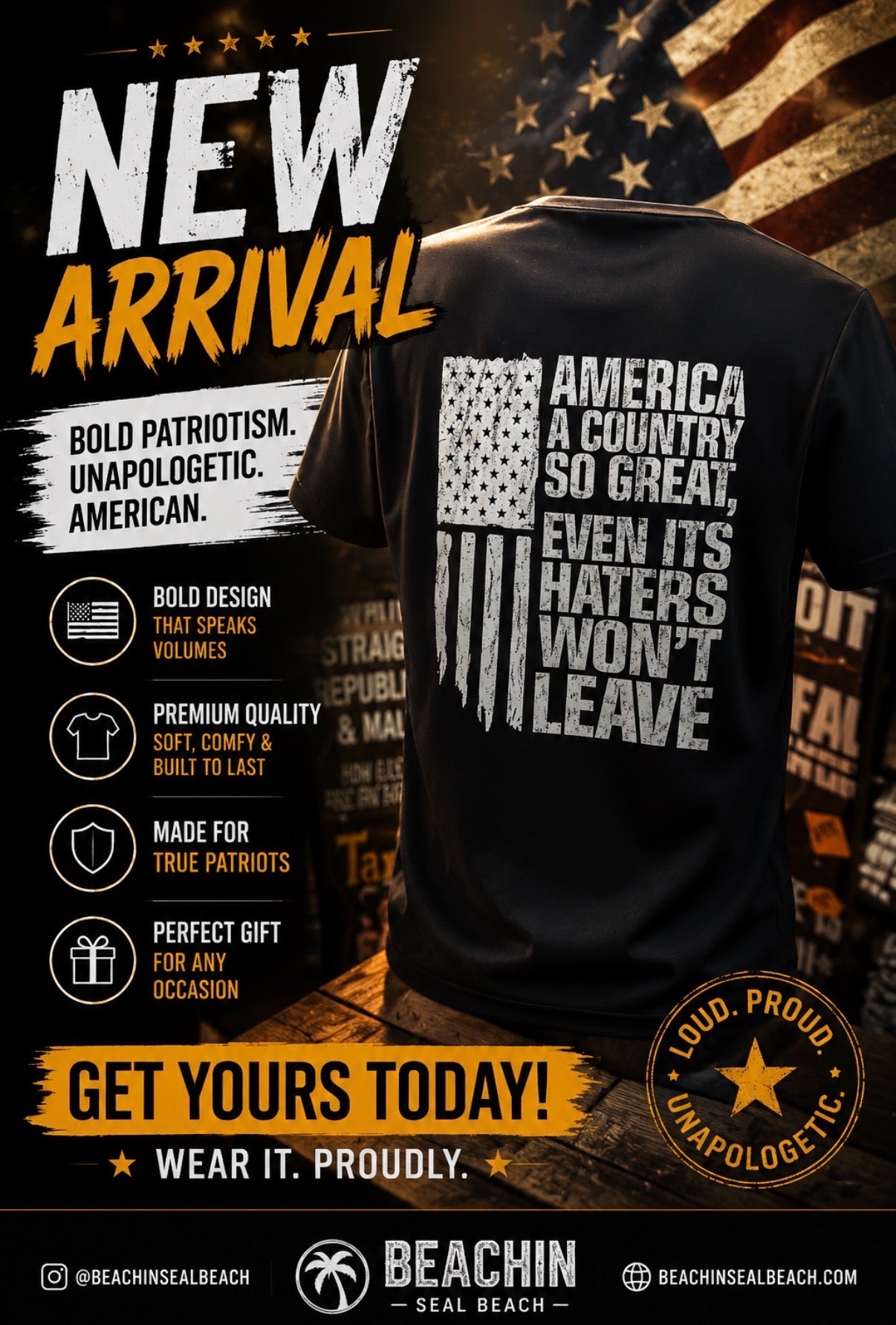 America a Country so Great….