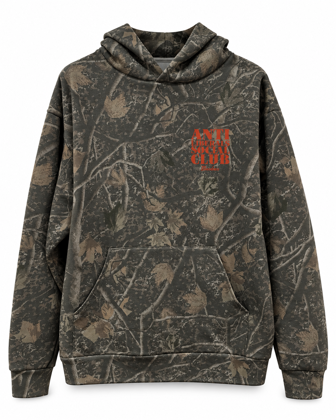 Anti Liberal Social Club camo hoodie