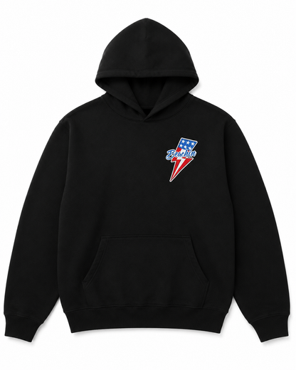 Beachin bolt USA hoodie
