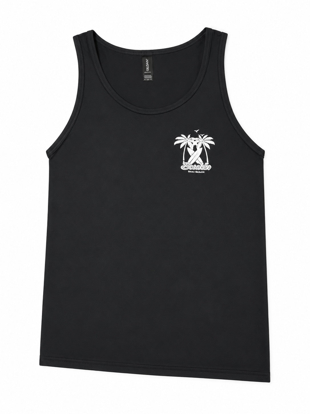 Beachin beach scene tank