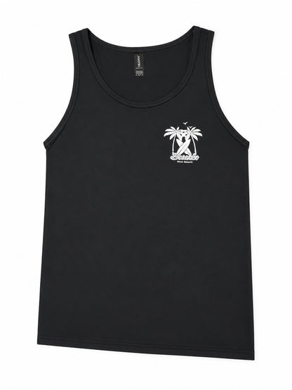 Beachin beach scene tank