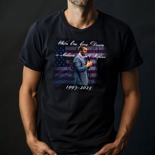 Charlie Kirk remembrance tee