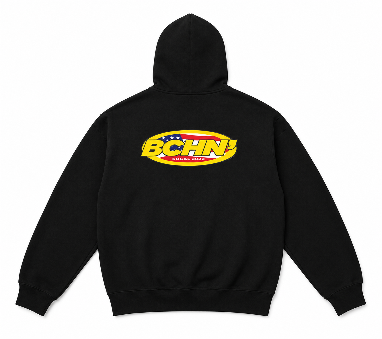 BCHN’ SoCal round Flag logo Hoodie