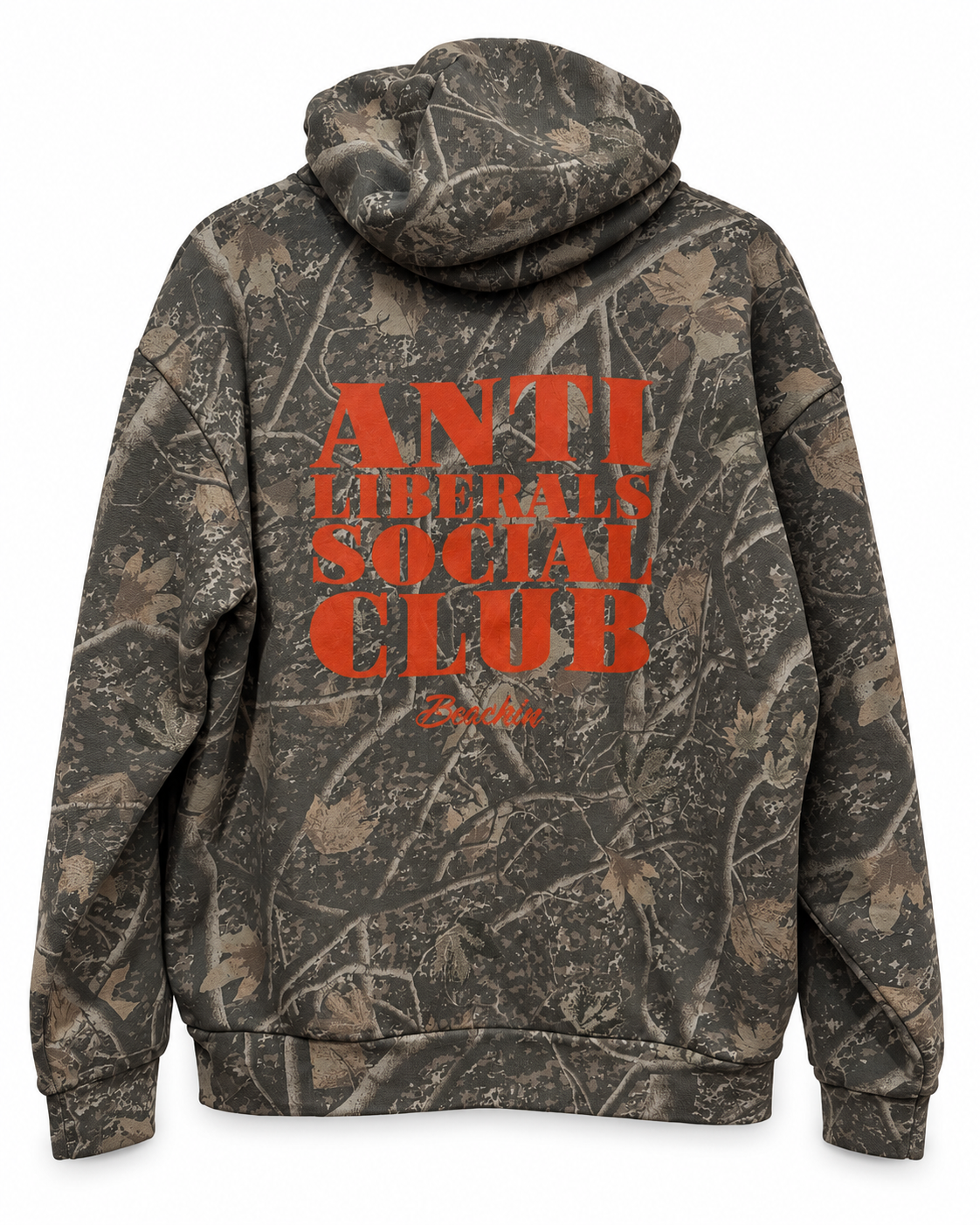 Anti Liberal Social Club camo hoodie