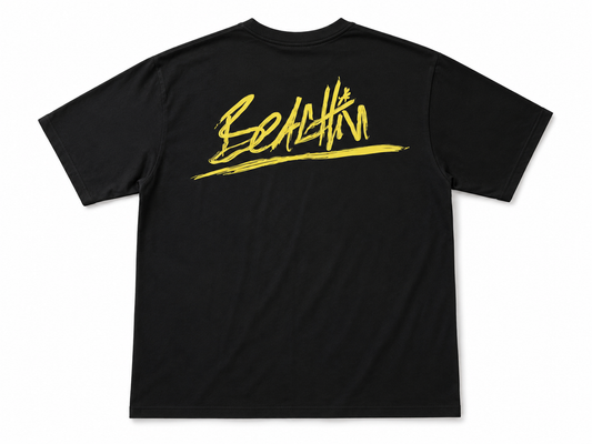 Beachin graffiti Logo Tee