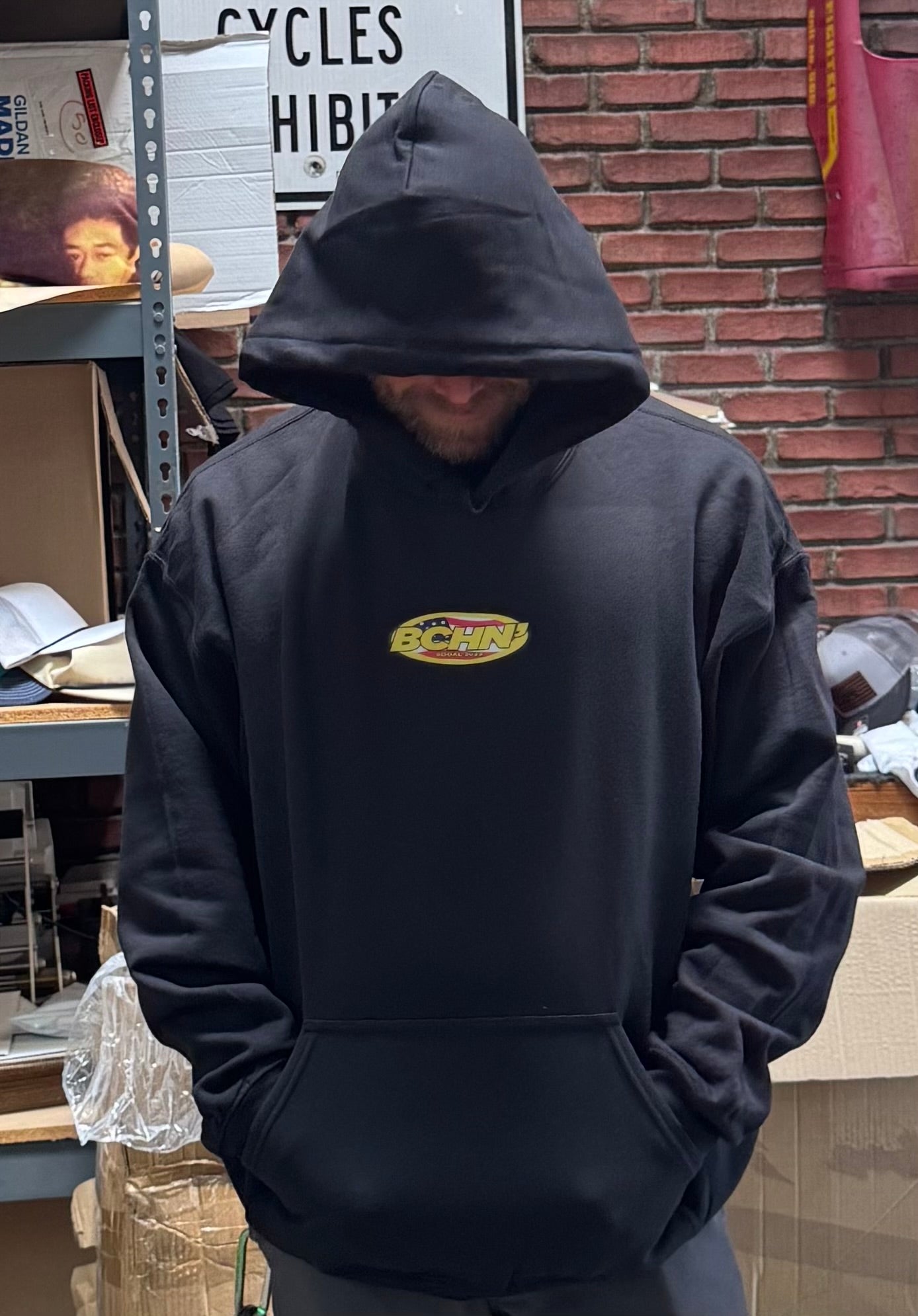 BCHN’ SoCal round Flag logo Hoodie