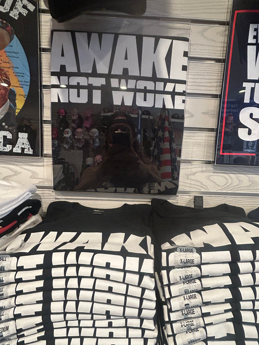 Awake not Woke tee
