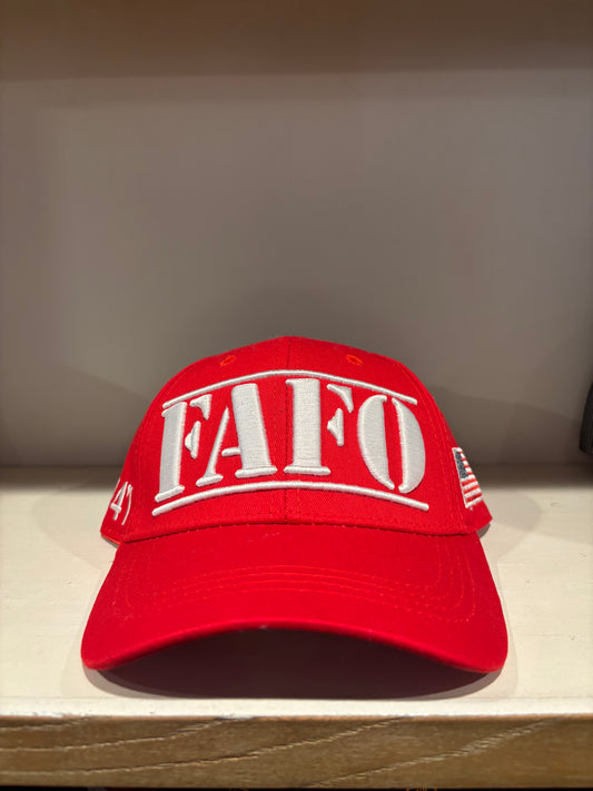 45/47 FAFO HAT RED