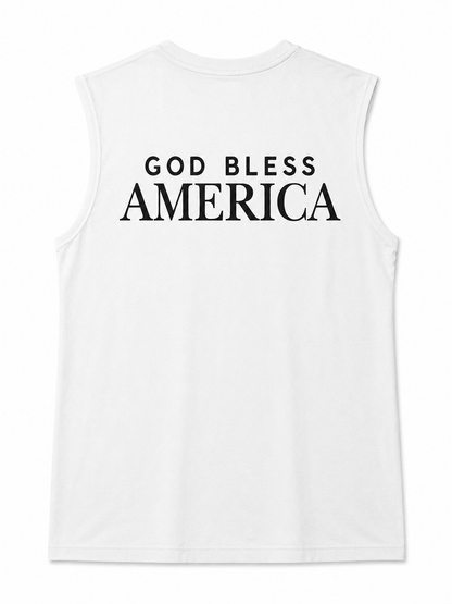 Patriot sleeveless tee