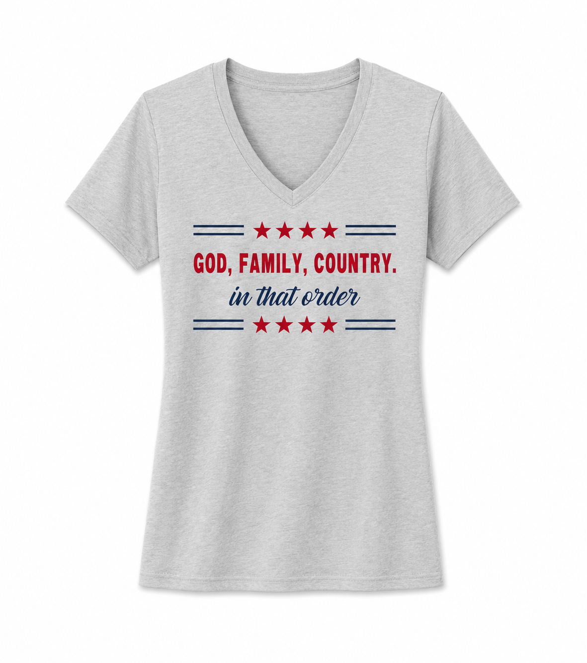 God, Family, Country ladies