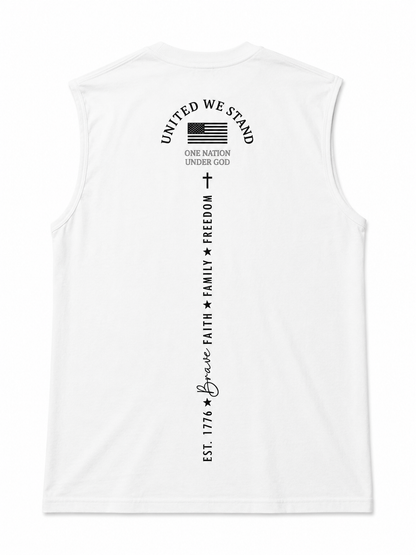 United we Stand sleeveless tee