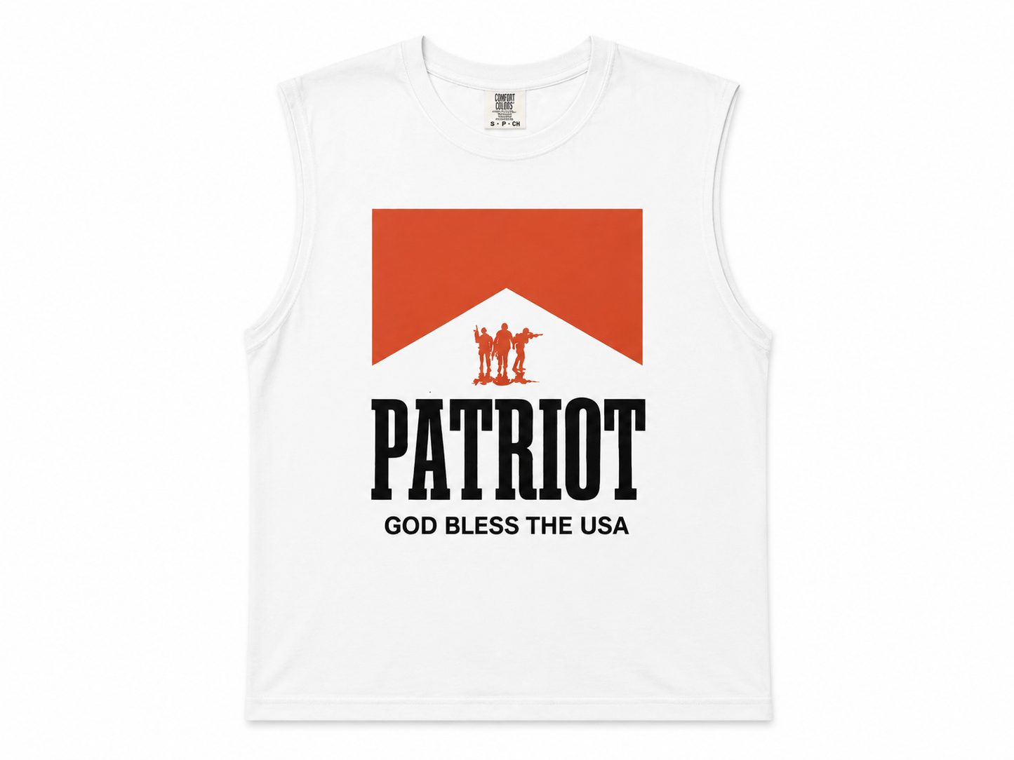 Patriot sleeveless tee
